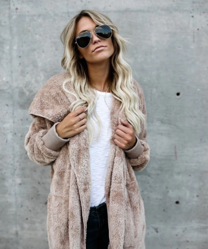 Teddy Plush Sweater